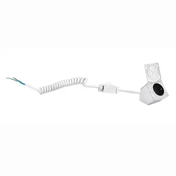 Eluttag med spiralkabel Alterna