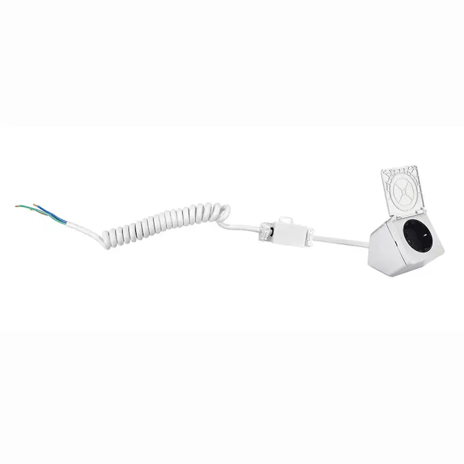 Eluttag med spiralkabel Alterna