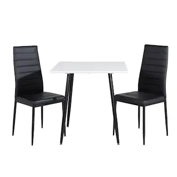 Matgrupp Venture Home Pobbie med 2 Sly Stolar Konstläder