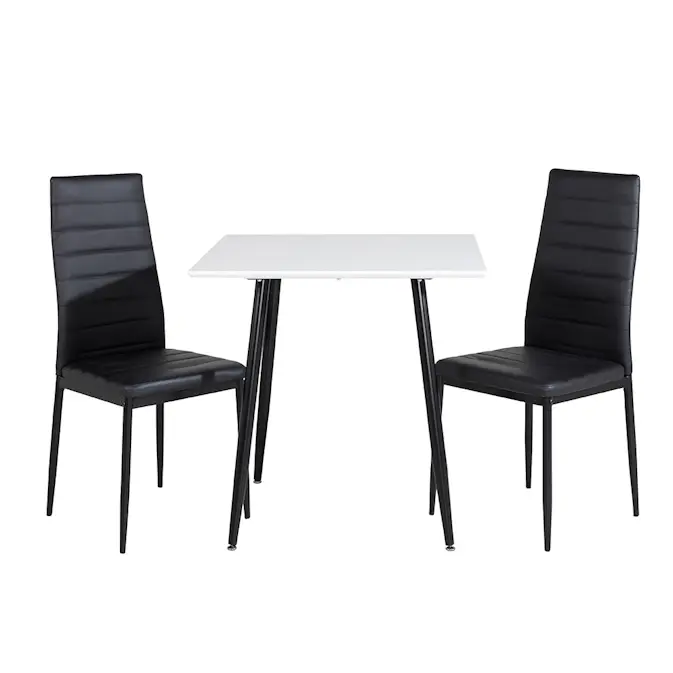 Matgrupp Venture Home Pobbie med 2 Sly Stolar Konstläder