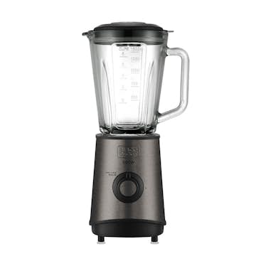 Blender Black+Decker 1,5L Borstat Stål 800W Multi-Speed & Pulsfunktioner