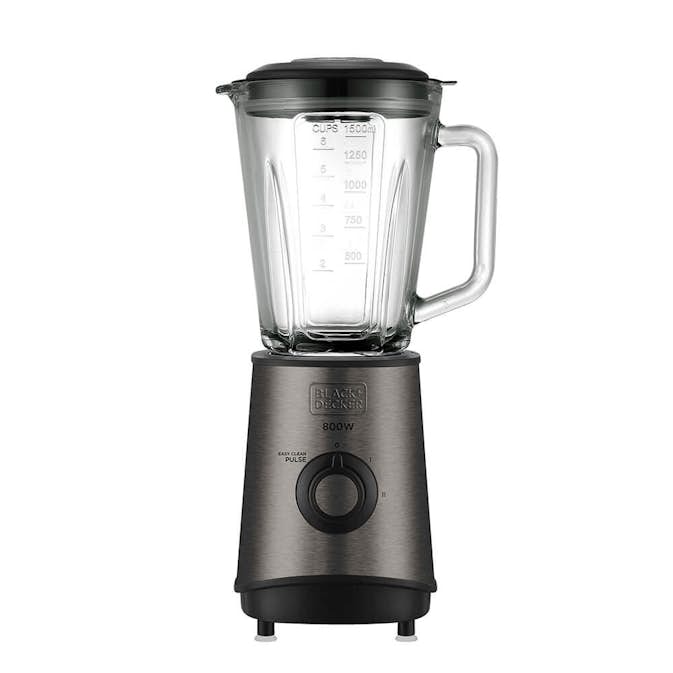 Blender Black+Decker 1,5L Borstat Stål 800W Multi-Speed & Pulsfunktioner