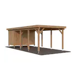 Carport Palmako Karl 23,1 m2 med Förråd