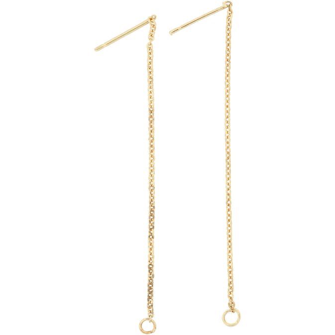 Örhängen Creativ Company med Kedja 70 mm 1 Par/1 Förp