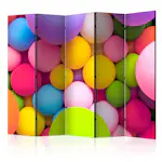Rumsavdelare Skärmvägg Arkiio Colourful Balls II 225x172 cm
