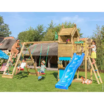 Lektorn Jungle Gym Resort Klättermodul & Rutschkana