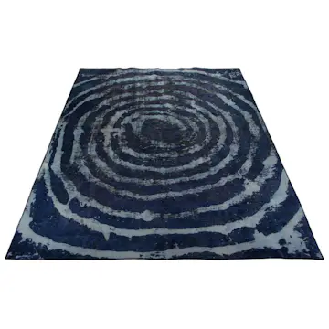 Persisk Matta Arkiio Blå/Mörkblå Vintage 257x348