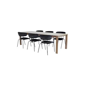 Matgrupp Venture Home Shy med 6 Aris Matstolar