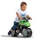 Utomhusleksak Falk Racing Bud Elmotorcykel för Barn Grön