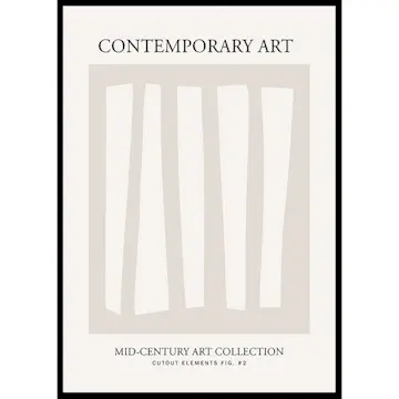 Poster Gallerix Contemporary Art No2