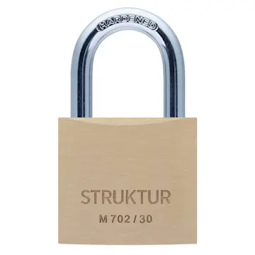 Hänglås Millers Mässing M 702/30