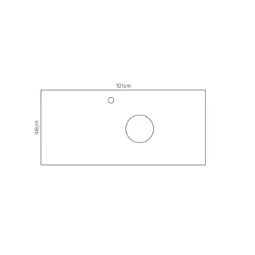 Bänkskiva Svedbergs Epos Danae