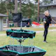 Frisbeegolfkorg Viking Discs Raid Basket Hopfällbart Inkl. Väska
