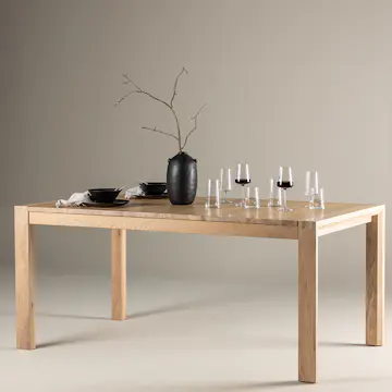 Matbord Venture Home Slider med iläggsskiva