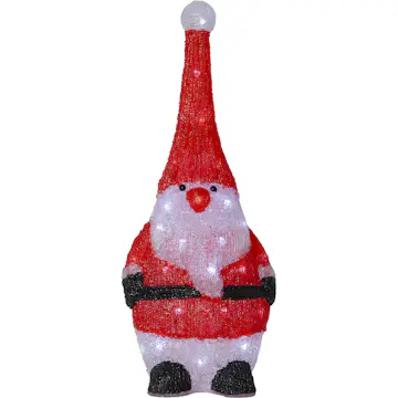 Dekorationsfigur Star Trading Crystalo Tomte