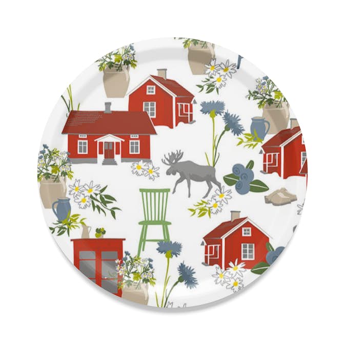 Bricka Arvidssons Textil Strövtåg Rund