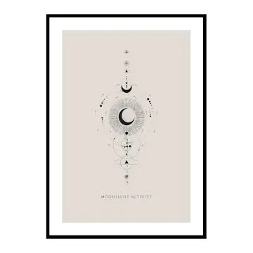 Poster Gallerix Moonlight Activity No1