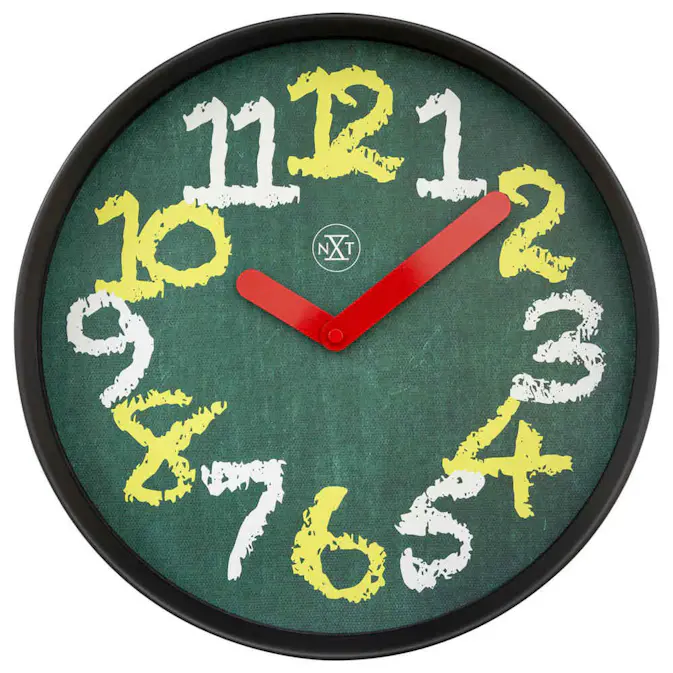 Väggklocka NeXtime nxt Chalkboard