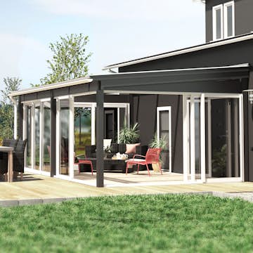 Komplett Uterum Landskap Skimra Året Runt