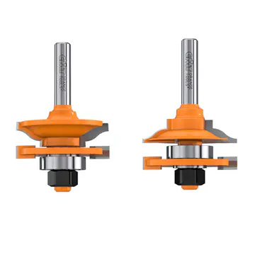 Frässet CMT Orange Tools Profil/Kontraprofil 2 delar K8