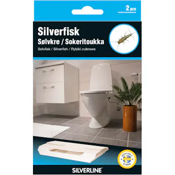 Silverfiskfälla Silverline, Silverfiskfälla Giftfri 2-pack