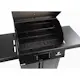 Elgrill Landmann 1192 Black 2023 med Gjutjärnsgaller med Inbyggd Termometer & Sidobord