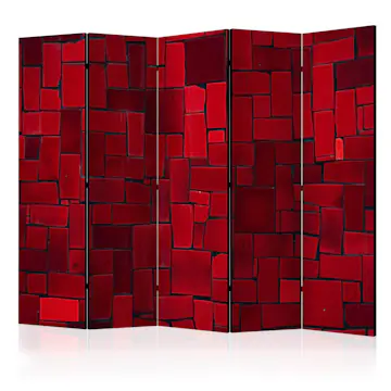 Rumsavdelare Skärmvägg Arkiio Red Imagination II 225x172 cm