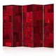 Rumsavdelare Skärmvägg Arkiio Red Imagination II 225x172 cm