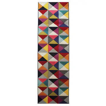 Friezematta Flair Rugs Samba Flerfärgad 66x230