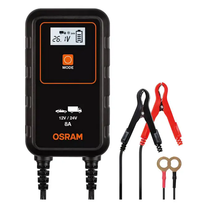 Smart Batteriladdare Osram 908 12/24V 8A