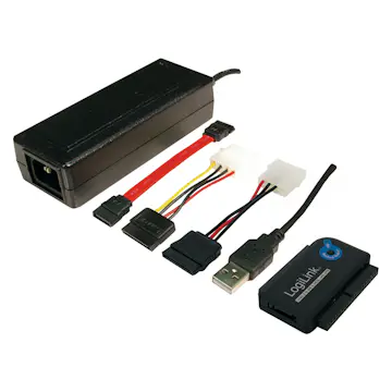 USB 2.0 till SATA LogiLink IDE 3,5/3,2