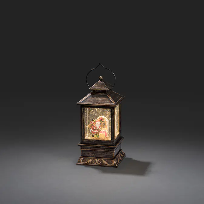 Snöglob Gnosjö Konstsmide Vattenfylld Minilykta Tomte LED 3x AA