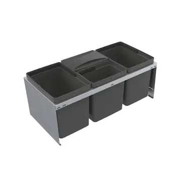 Källsorteringskärhållare Beslag Design Cube Compact 718