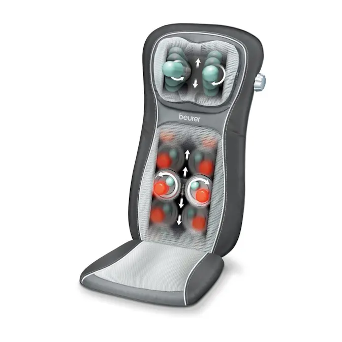 Massagedyna Beurer MG260 HD 2in1 med Shiatsu-massage & Värmefunktion