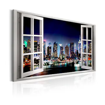 Tavla Arkiio Window View Of New York