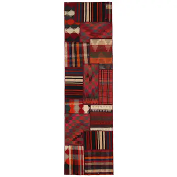 Persisk Patchworkmatta Arkiio Shiraz/Azerbajdzjan 70x254