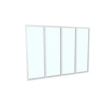 Fast Väggparti Landskap Robust Vår och höst 4-del