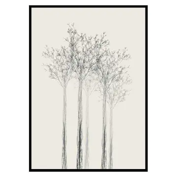 Poster Gallerix Sketched Trees