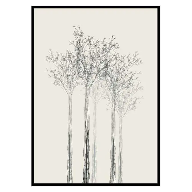 Poster Gallerix Sketched Trees