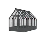 Växthus Palmako Emilia 8,7 m² (inv. 8,2 m²)