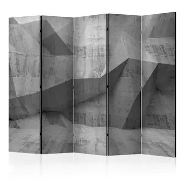 Rumsavdelare Skärmvägg Arkiio Concrete Geometry II 225x172 cm