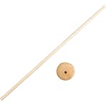 Pinne Creativ Company med Fot Hålstl 6 mm 10 Set/1 Förp