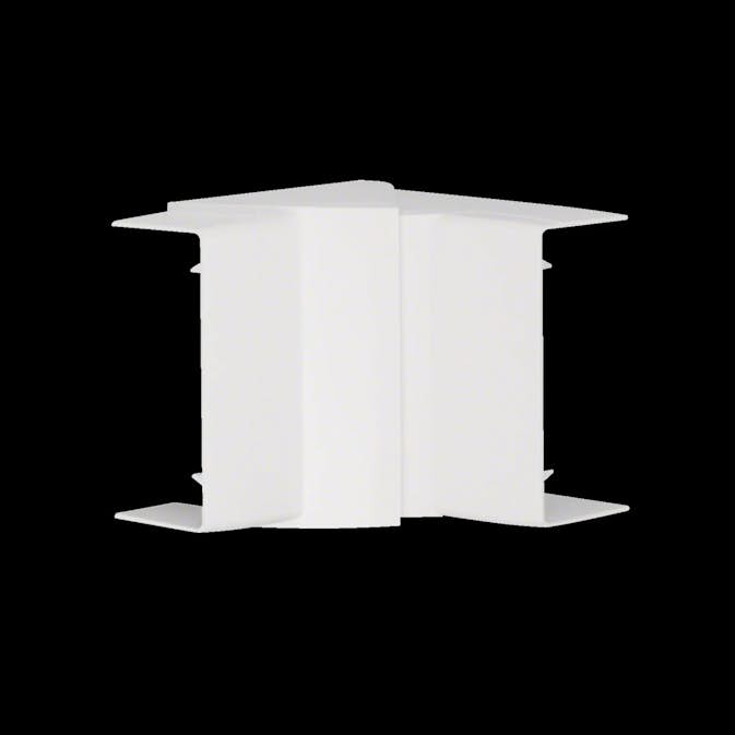 Innerhörn till Matarkanal Hager LF/LFH Flexibel 40 x 90 mm Halogenfri RAL 9016