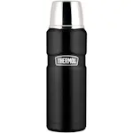 Termos Thermos King Stål 1,2 L Mattsvart med Skruvkork