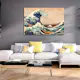 Tavla Arkiio The Great Wave Off Kanagawa