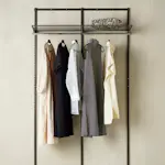 Garderobslösning Elfa Classic Starter Kit 2 Sektioner 1240mm