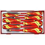 Skruvmejselsats 7 delar för 1000 volt Teng Tools TTV907N
