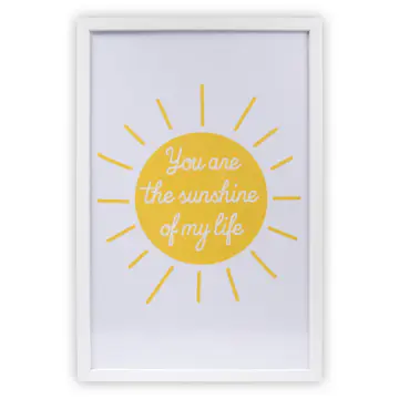 Tavla Art for the Home Sunshine