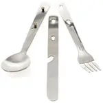 Bestick Briv Metall Campingpaket 3-Pack