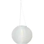 Solcellsdekoration Star Trading Festival 25 cm Vit